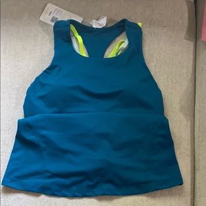 Built in bra tank top